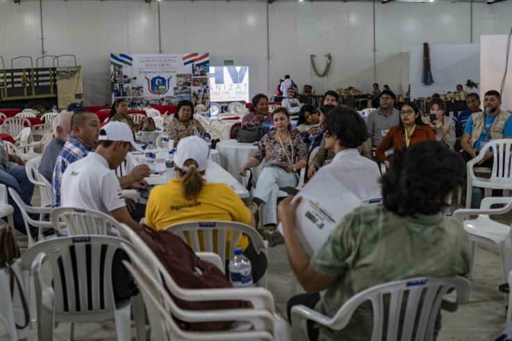 Representantes comunidades atacameños en foro internacional