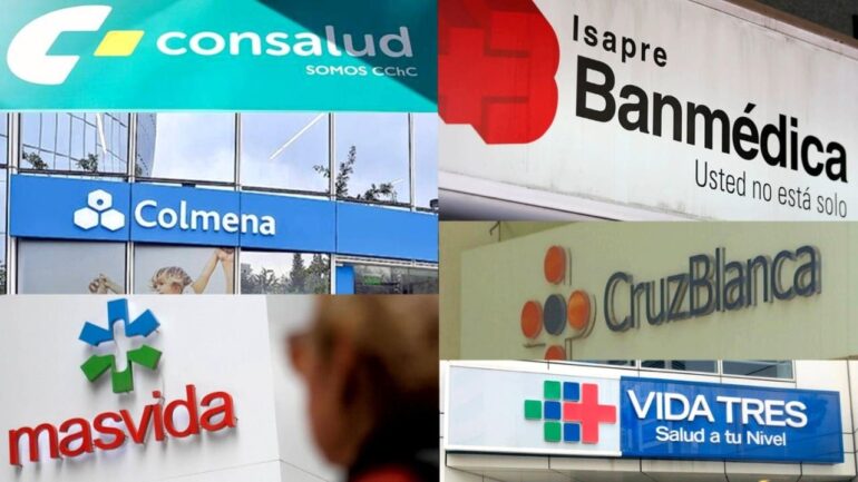 empresas de isapres de chile