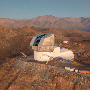 Telescopio Vera Rubin Cerro Pachón Valle de Elqui Chile