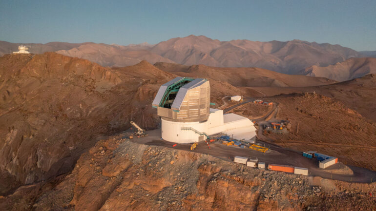 Telescopio Vera Rubin Cerro Pachón Valle de Elqui Chile