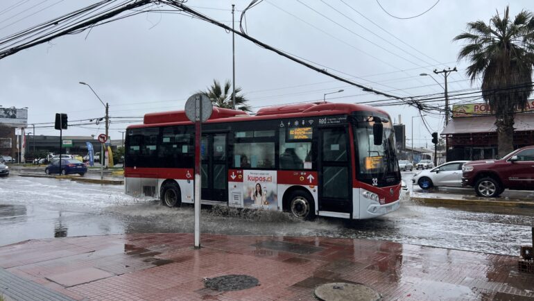 Recorrido buses eléctricos La Serena Coquimbo