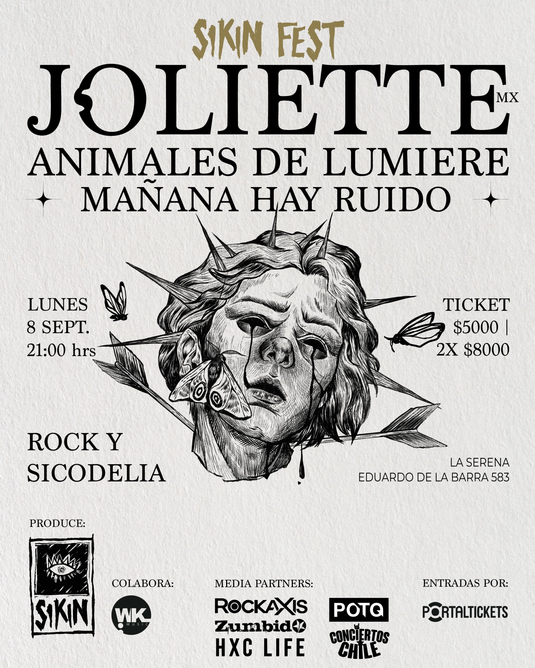 Afiche Sikin Fest La Serena