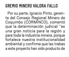 Ignacio Pinto Minera Dominga