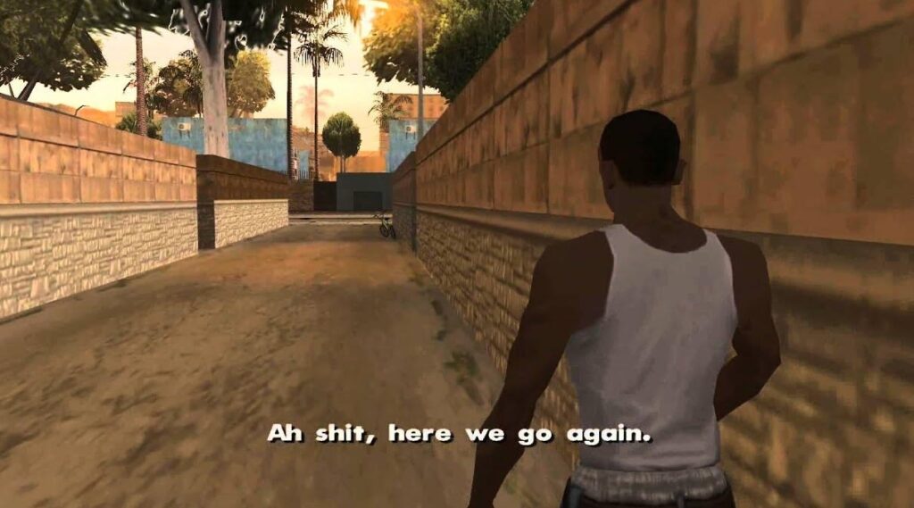 Meme GTA Here We Go Again