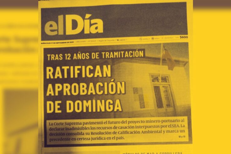 Diario El Día Minera Dominga