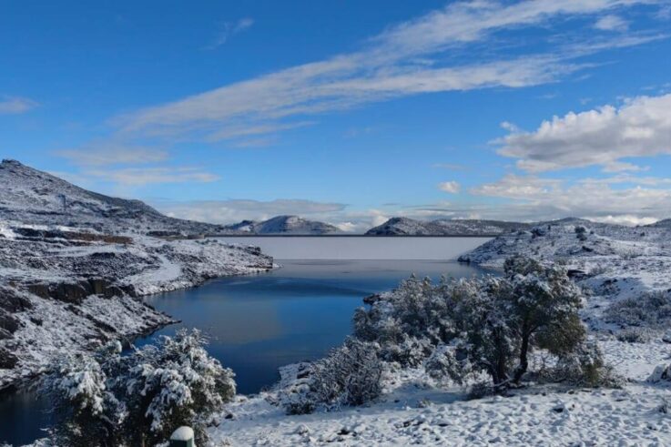 Embalse Valle Hermoso en Combarbalá